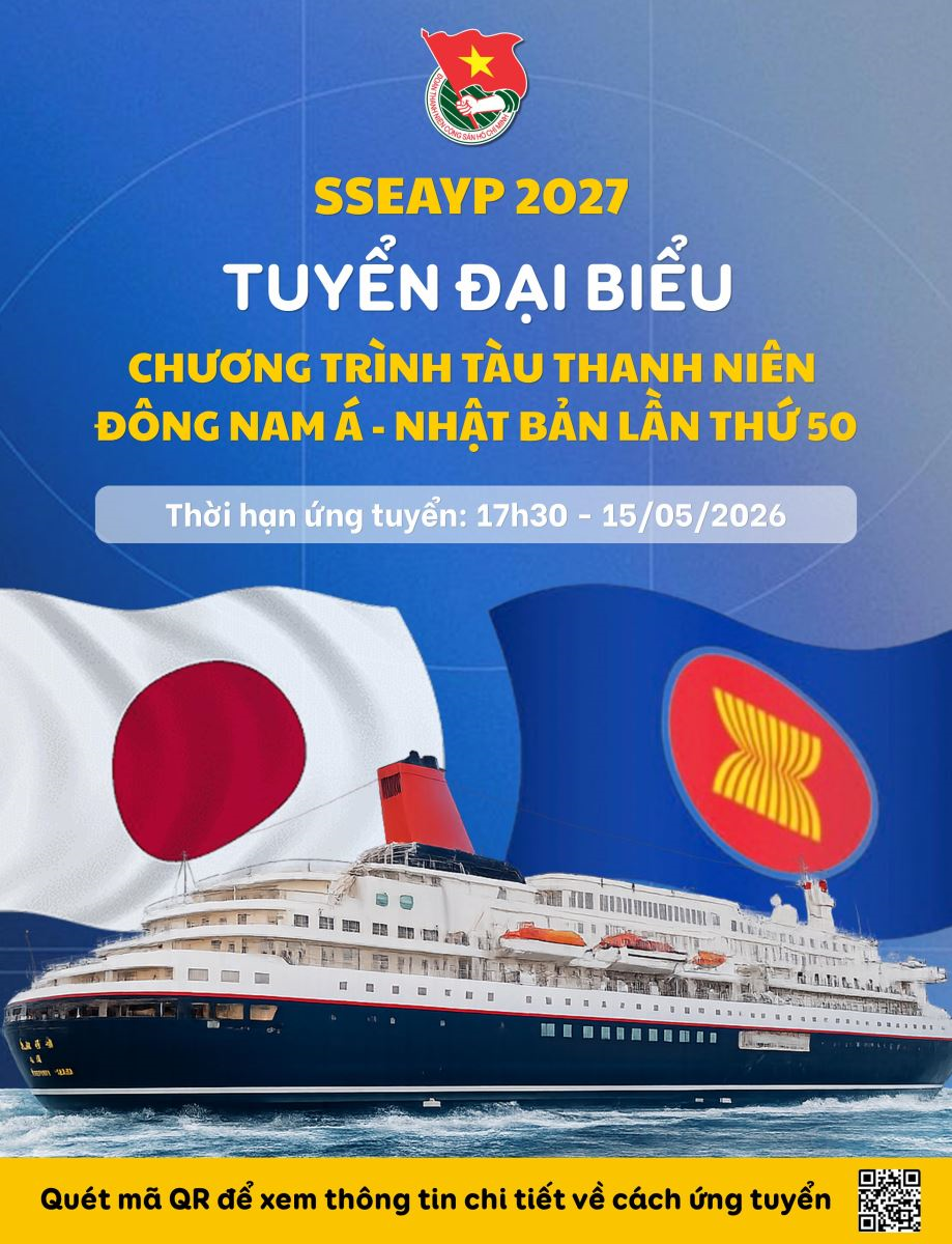 Tuyển chọn đại biểu tham gia chương trình Tàu thanh niên Đông Nam Á - Nhật Bản